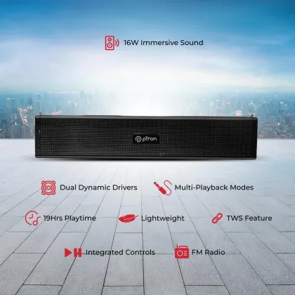 pTron Fusion Wave 16W Bluetooth Speaker