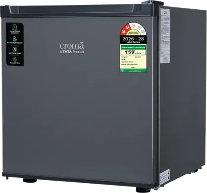 Croma CRLR045DCC290121 45 L 2 Star Single Door Mini Refrigerator