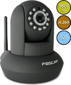 Foscam Plug & Play FI9831P (1.3 Megapixel Pan/Tilt Wireless IP Camera Webcam