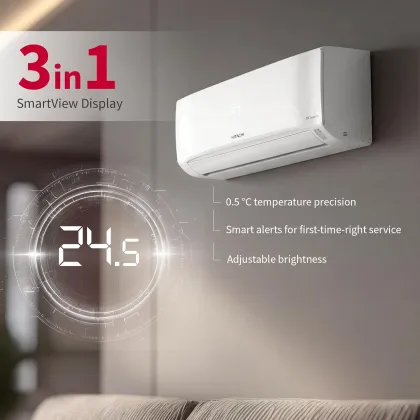 Hitachi RAS.V512PCDIBT 1 Ton 5 Star Inverter Split AC