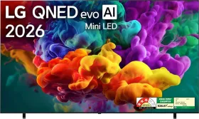 LG evo AI QNED86B 100 inch Ultra HD 4K Smart Mini LED TV (100QNED86BL)