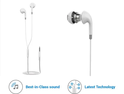 Flipkart SmartBuy 15E29WH Wired Earphones