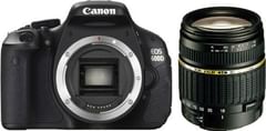 Canon EOS 600D DSLR Camera (Body with Tamron AF 18 - 200mm F/3.5-6.3 XR Di-II LD Aspherical (IF) Macro for Canon)