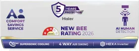 Haier HSA72DSD-GAI3NB-I 2.2 Ton 3 Star 2026 Inverter Split AC
