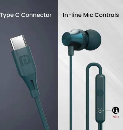 Portronics Conch Beat C Wired Earphones