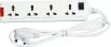 Havells 6A Four Way 4 Socket Surge Protector