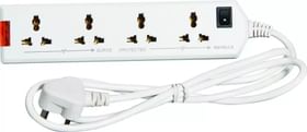 Havells 6A Four Way 4 Socket Surge Protector