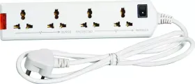 Havells 6A Four Way 4 Socket Surge Protector