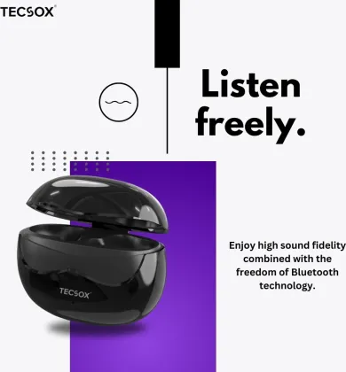 TecSox Fusion True Wireless Earbuds