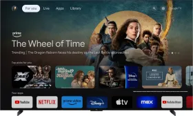 TCL Q Class QM7 75 inch Ultra HD 4K Smart QD-Mini LED TV (75QM751G)