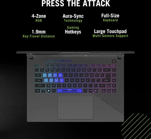 Asus ROG Strix G16 G614PH-RV033WS Gaming Laptop (AMD Ryzen 9 8940HX/ 16GB/ 1TB SSD/ Win11/ 8GB RTX 5050 Graph)