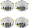 3M Particulate Respirator 8210, N95 Mask, NIOSH Approved (Pack of 4)