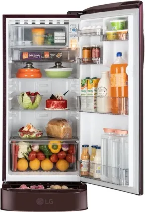 LG GLD1956ZAWG 185 L 5 Star Single Door Refrigerator