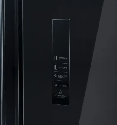 Kelvinator KRS-B600BKG 584 L Star Side by Side Refrigerator