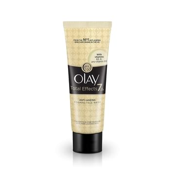 Olay Total Effects 7-In-1 Anti Aging Foaming Face Wash Cleanser, 100g