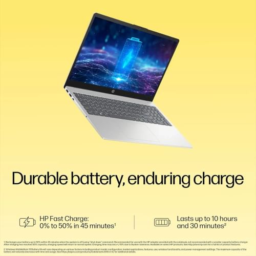 HP 15-fc0703AU Laptop (AMD Ryzen 5 7530U/ 16GB/ 512GB SSD/ Win11 Home)