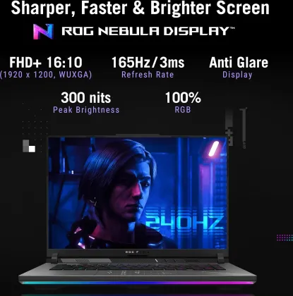 Asus ROG Strix G16 2026 G614PW-RV078WS Gaming Laptop (AMD Ryzen 9 8940HX/ 16GB/ 1TB SSD/ Win11/ 16GB RTX 5080 Graph)