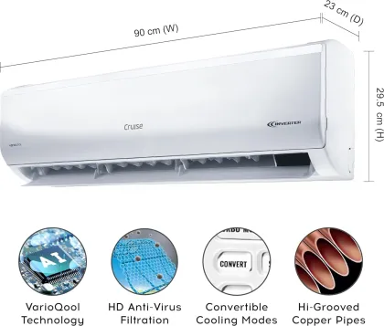 Cruise CWCVBM-VQ3D173 1.5 Ton 3 Star 2026 Inverter Split AC