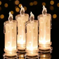 LED Flameless Candles 4-Pack