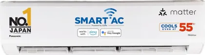 Panasonic CS/CU-NU24AKY5W 2 Ton 5 Star 2025 Inverter Split AC