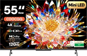 Coocaa 55MINI75Q 55 inch Ultra HD 4K Smart Mini LED TV