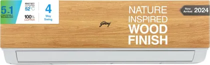 Godrej SIC 18VTC3 WYB CYP 1.5 Ton 3 Star 2024 Inverter Split AC