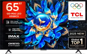 TCL Q6CS 65 inch Ultra HD 4K Smart Mini LED TV (65Q6CS)