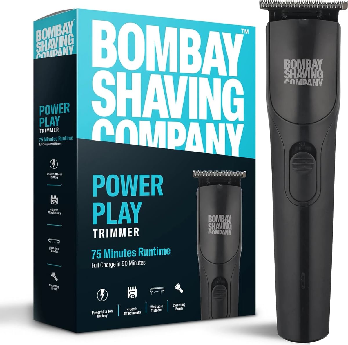 Bombay Shaving Company Power Play Trimmer Price in India 2024, Full