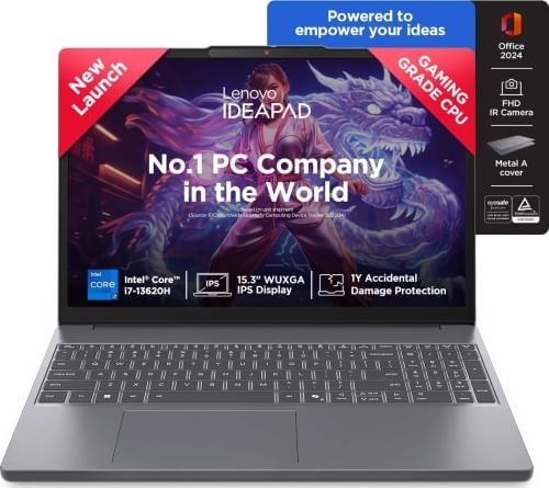 Lenovo IdeaPad Slim 3 83K101JGIN Laptop (13th Gen Core i7/ 16GB/ 512GB SSD/ Win11)