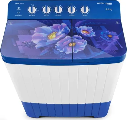 Voltas Beko WTT80UHA/OK5I0I0W07E 8 Kg Semi Automatic Washing Machine