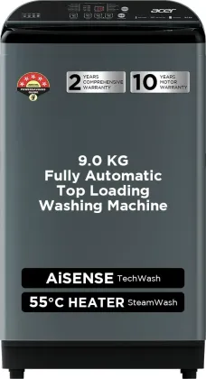 Acer AR90HFATLH2C2IG24D 9 Kg Fully Automatic Top Load Washing Machine