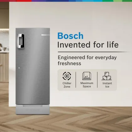 Bosch CST20S23VI 207 L 3 Star Single Door Refrigerator