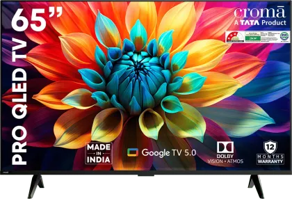 Croma CREL065UGQ024650 65 inch Smart QLED TV