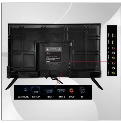 Yuwa Cloud 40 inch Full HD Smart LED TV