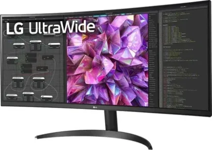 LG UltraWide 34BQ60QC-B 34 inch UW-QHD Curved Monitor