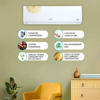 Onida IR125DAS 1 Ton 5 Star 2023 Inverter Split AC