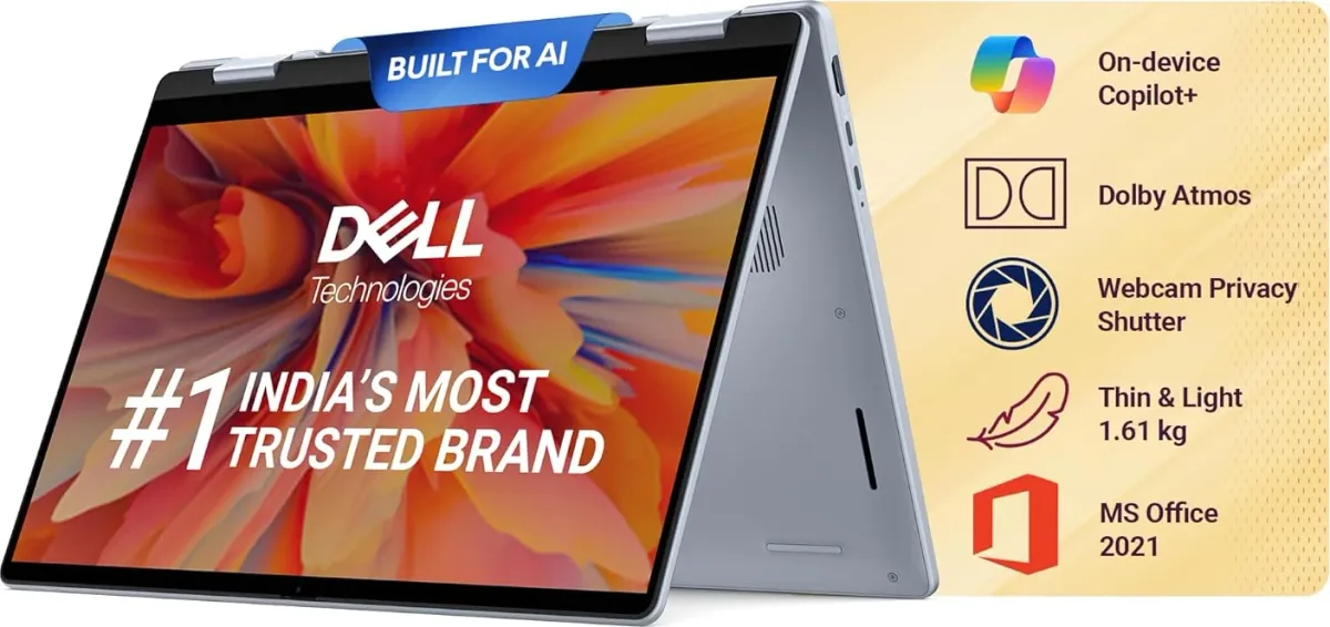 Dell 14 Plus 2-in-1 Touch Laptop (Intel Core Ultra 5 226V/ 16GB