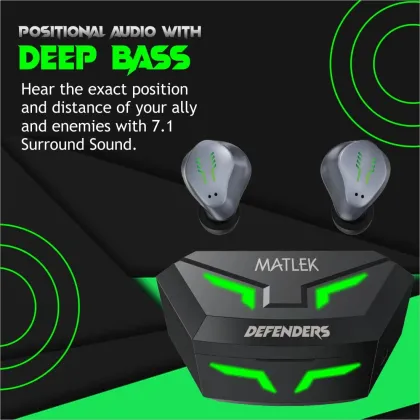 Matlek Defenders True Wireless Earbuds Price in India 2025, Full