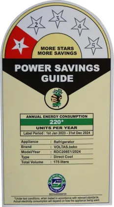Voltas Beko RDC208E1/D0XIR0M0000GD 175 L 1 Star Single Door Refrigerator