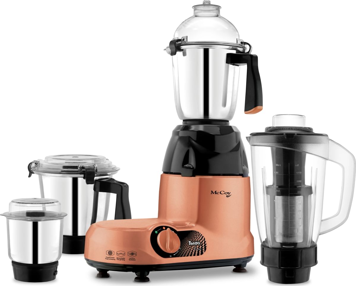 McCoy Toofan 1200W Mixer Grinder - McCoy Appliances India