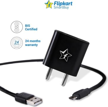 Flipkart SmartBuy 2A Fast USB Charger + 10% Cashback via PhonePe