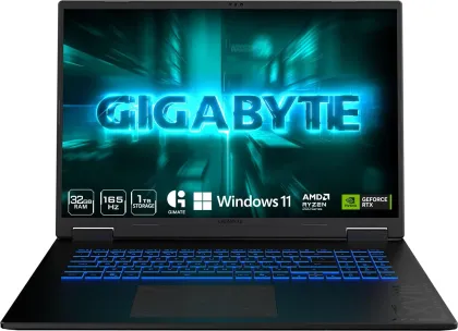 Gigabyte Gaming A18 3VHK3USC64SH Gaming Laptop (AMD Ryzen 7 260/ 32GB/ 1TB SSD/ Win 11/ 8GB RTX 5060)