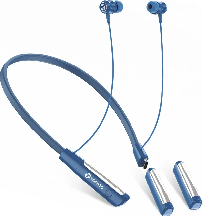 Toreto Tune Ease Wireless Neckband Price in India 2025, Full Specs