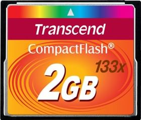 Transcend Compact Flash 2GB Standard 133x Memory Card (TS2GCF133)