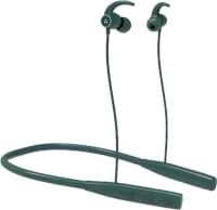 ambrane Melody Sync Neckband (IPX4 Water Resistant, 11 Hours Playtime, Green)