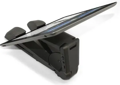 Aduro Sound Squared "S2" Bluetooth Speaker Stand for Tablets and Phones Apple iPad, Kindle Fire HD, Samsung Galaxy Tab, Motorola XOOM (Retail Packaging) (Grey)