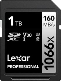 Lexar Professional 1066x Silver Series 1TB SDXC Class 10 Memory Card
