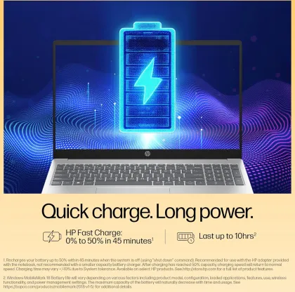 HP 15-fc0390AU Laptop (AMD Ryzen 7 7730U/ 16GB/ 512GB SSD/ Win11 Home)