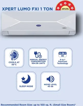 Carrier CAI12PL5R35W0 1 Ton 5 Star 2024 Inverter Split AC
