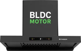 Faber Hood ATOM BLDC TC FL HC SC BK IN 75 Autoclean Wall Mounted Chimney